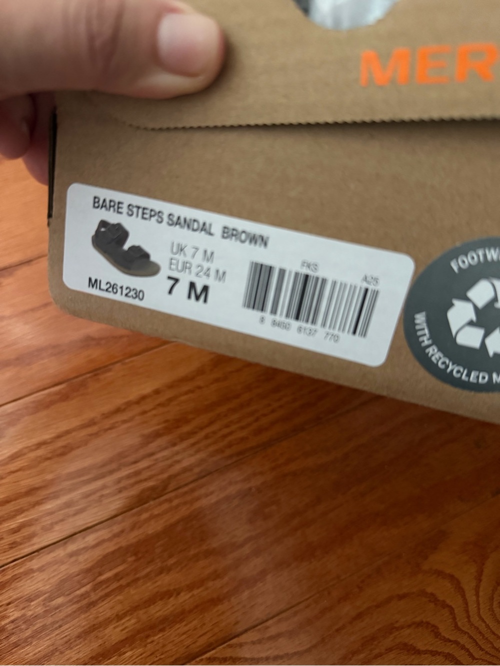 Merrell bare steps Sandals - Picture 4 of 4